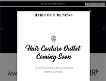 Tablet Screenshot of haircouture.com